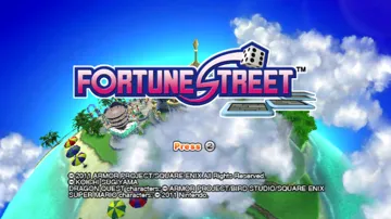 Fortune Street screen shot title